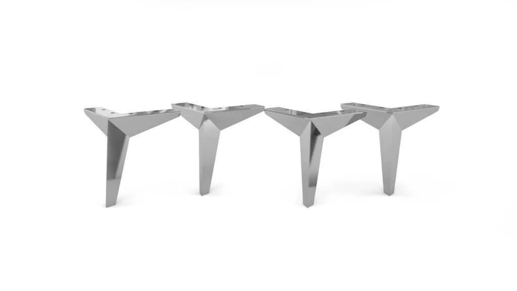 MALAGA-BACCI-DIAMOND LEGS CHROME